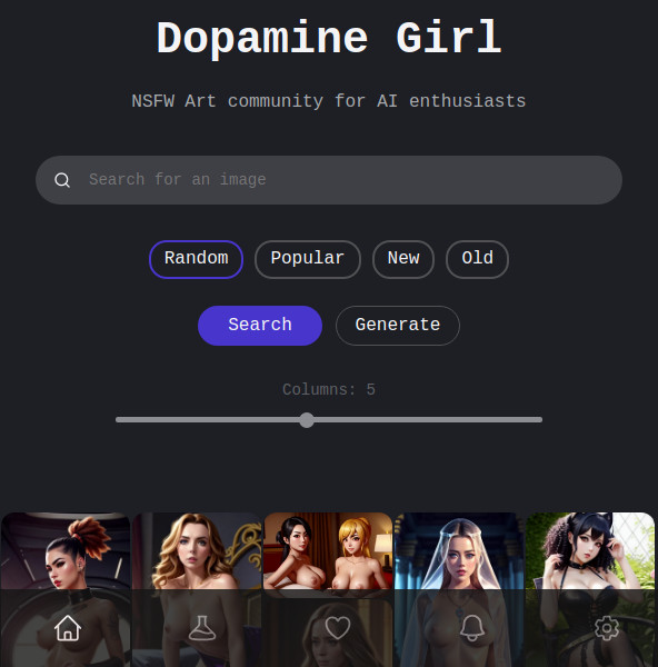 Dopaminegirl homepage